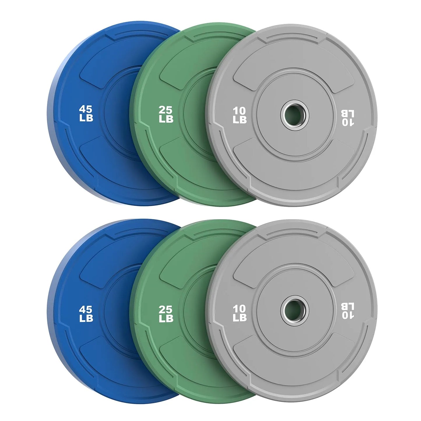 FED Fitness Sportsroyal Series 2-Inch Olympic Bumper Plates