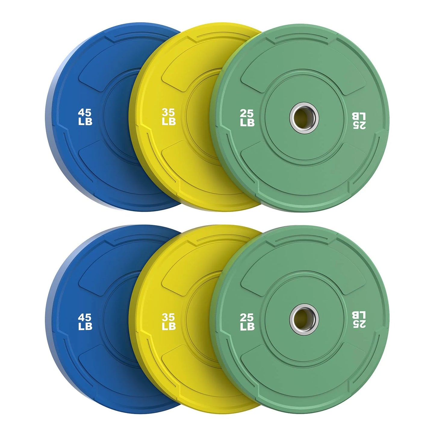 FED Fitness Sportsroyal Series 2-Inch Olympic Bumper Plates