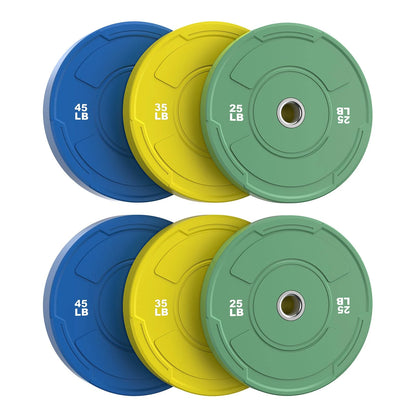 FED Fitness Sportsroyal Series 2-Inch Olympic Bumper Plates