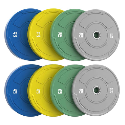 FED Fitness Sportsroyal Series 2-Inch Olympic Bumper Plates