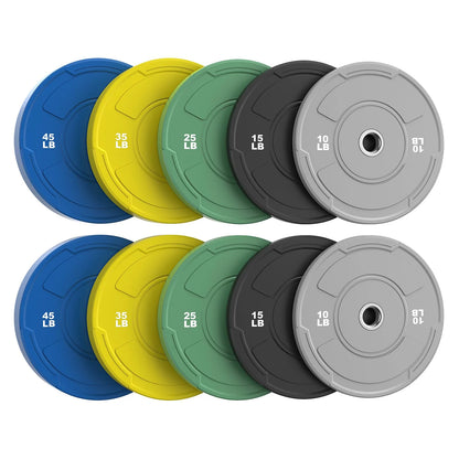 FED Fitness Sportsroyal Series 2-Inch Olympic Bumper Plates