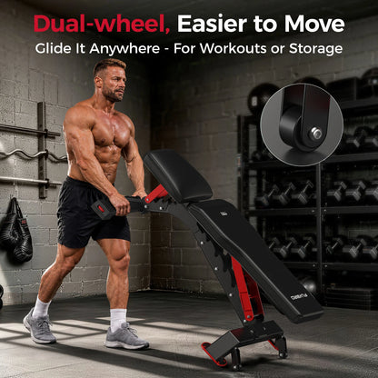 FED Fitness Flybird Series WB7 Adjustable Utility Weight Bench