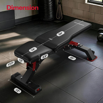 FED Fitness Flybird Series WB7 Adjustable Utility Weight Bench