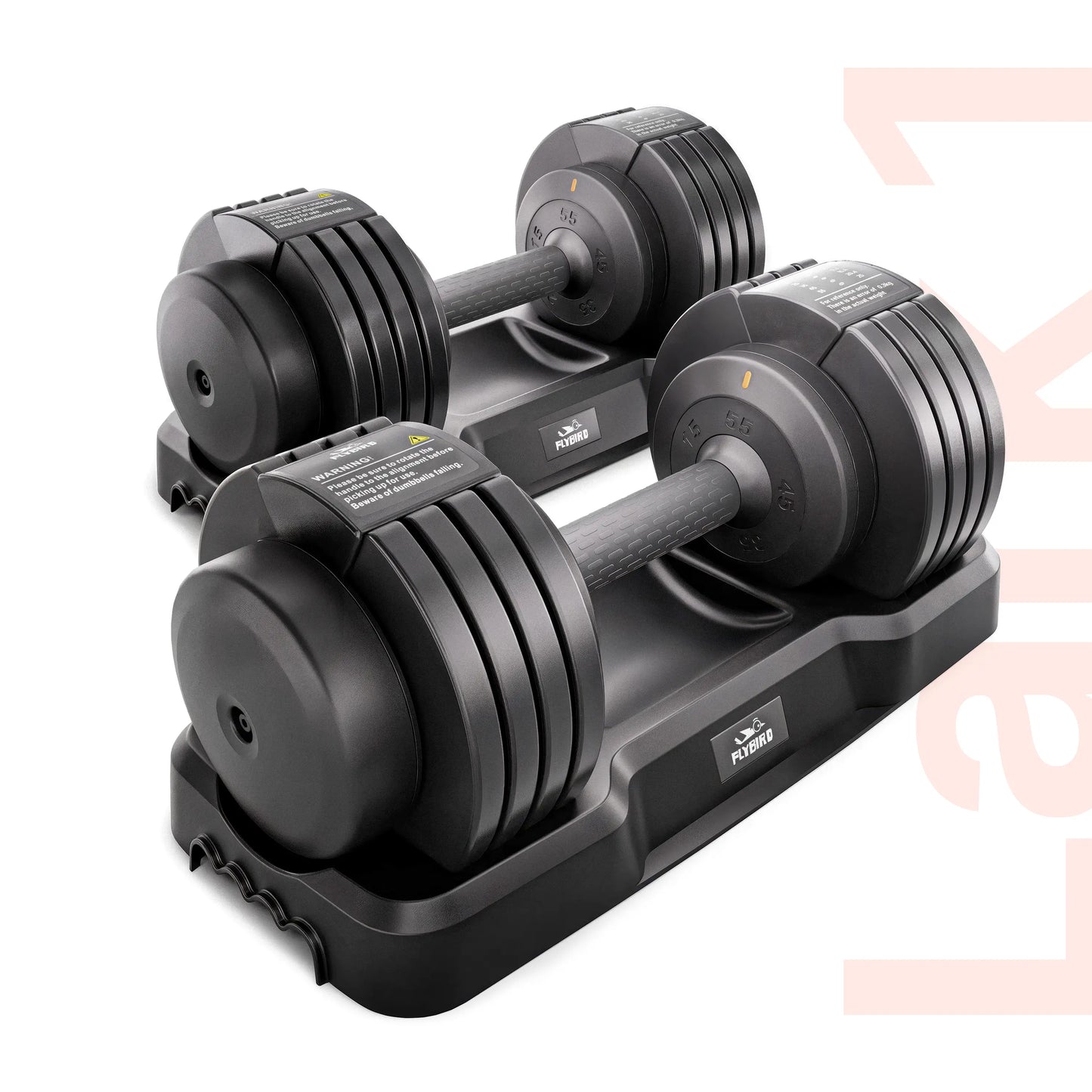 FLYBIRD Lark Select Adjustable Dumbbell 55LB