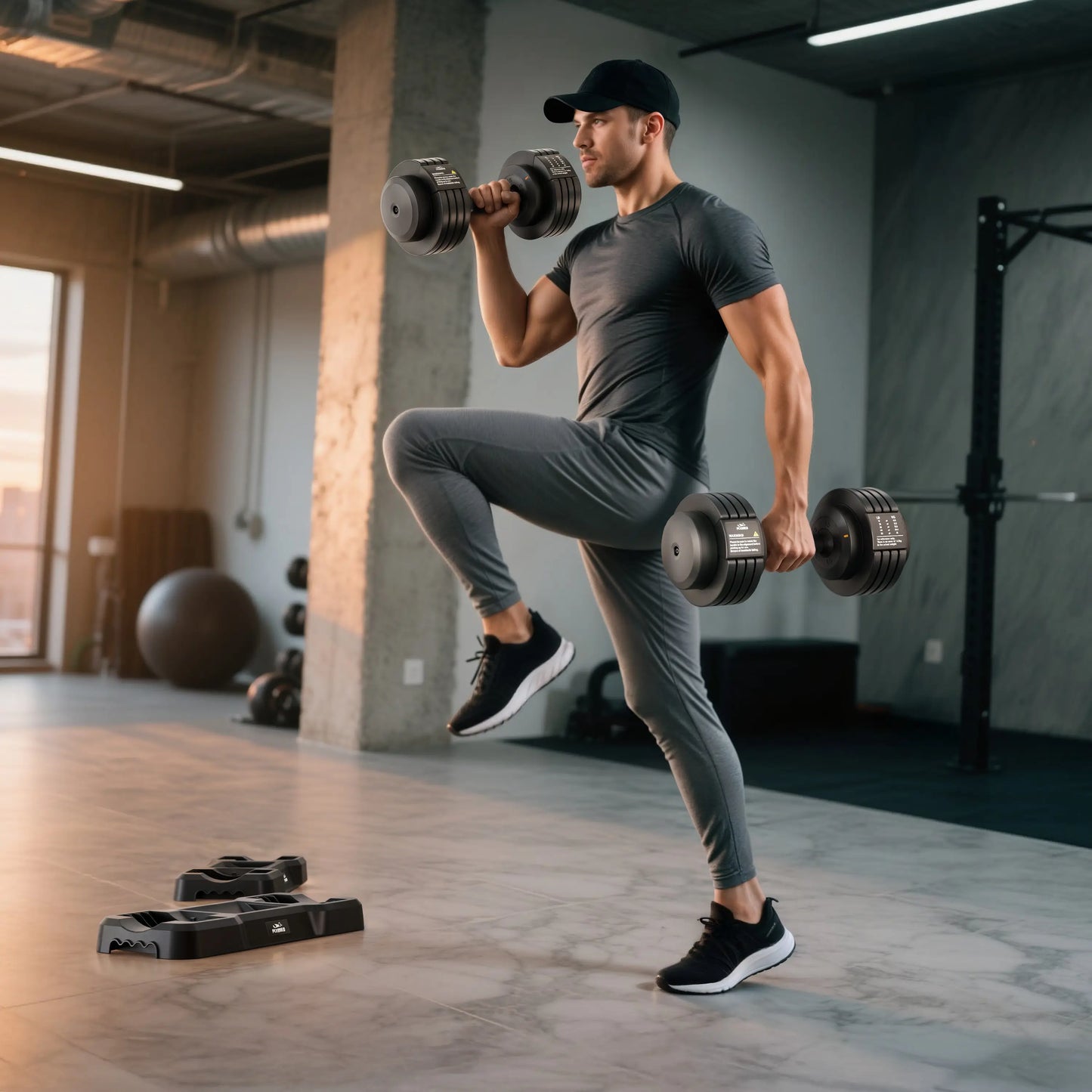 FLYBIRD Lark Select Adjustable Dumbbell 55LB