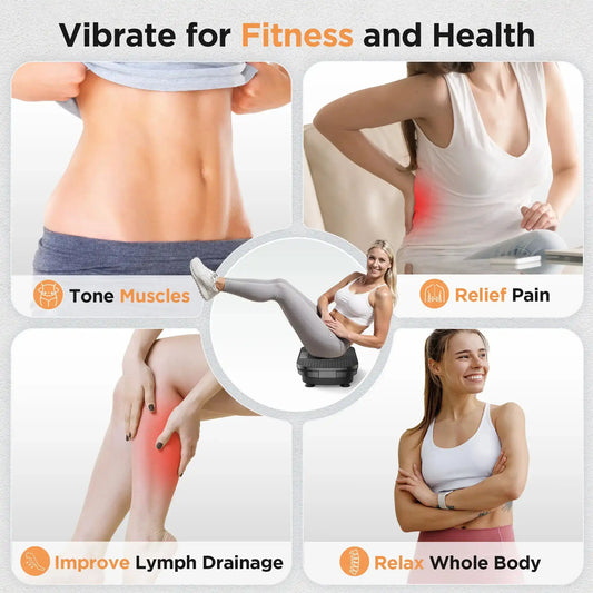 FEIERDUN Power Vibration Plate BLACK-main picture2