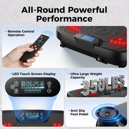 Fed Fitness Flybird-Series VP11 Red Light Vibration Plate