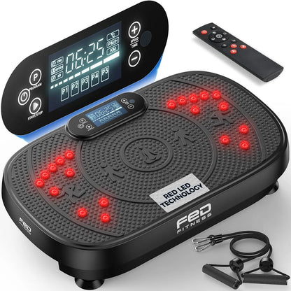 Fed Fitness Flybird-Series VP11 Red Light Vibration Plate