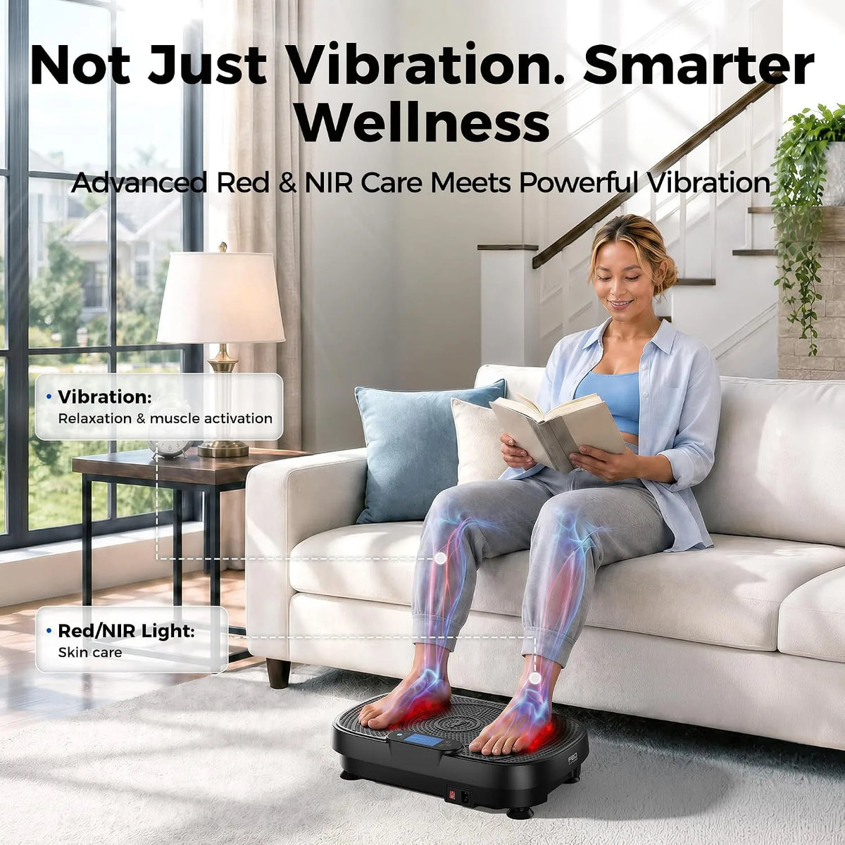 Fed Fitness Flybird-Series VP11 Red Light Vibration Plate