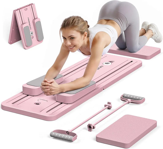 Feierdun Multifunctional Pilates Board Set Pink/Purple