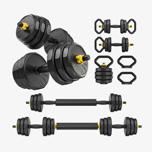 Feierdun 5-in-1 Adjustable Dumbbell 12 Sided Design