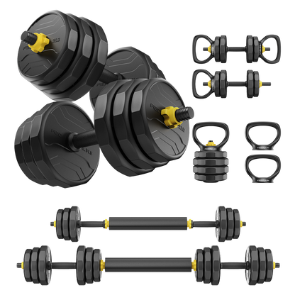 Feierdun DS3 5 In 1 Adjustable Dumbbell Set 12 Sided Design