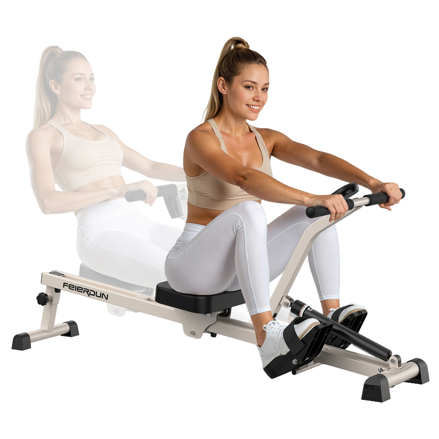 Feierdun RM1 Hydraulic Compact Adjustable Rowing Machine