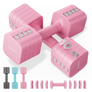 Feierdun Women Adjustable Dumbbell Set of 2