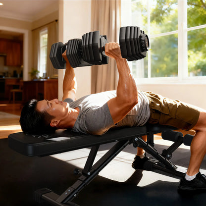 Feierdun DB1 Quick Adjustable Dumbbell 52.5LBS