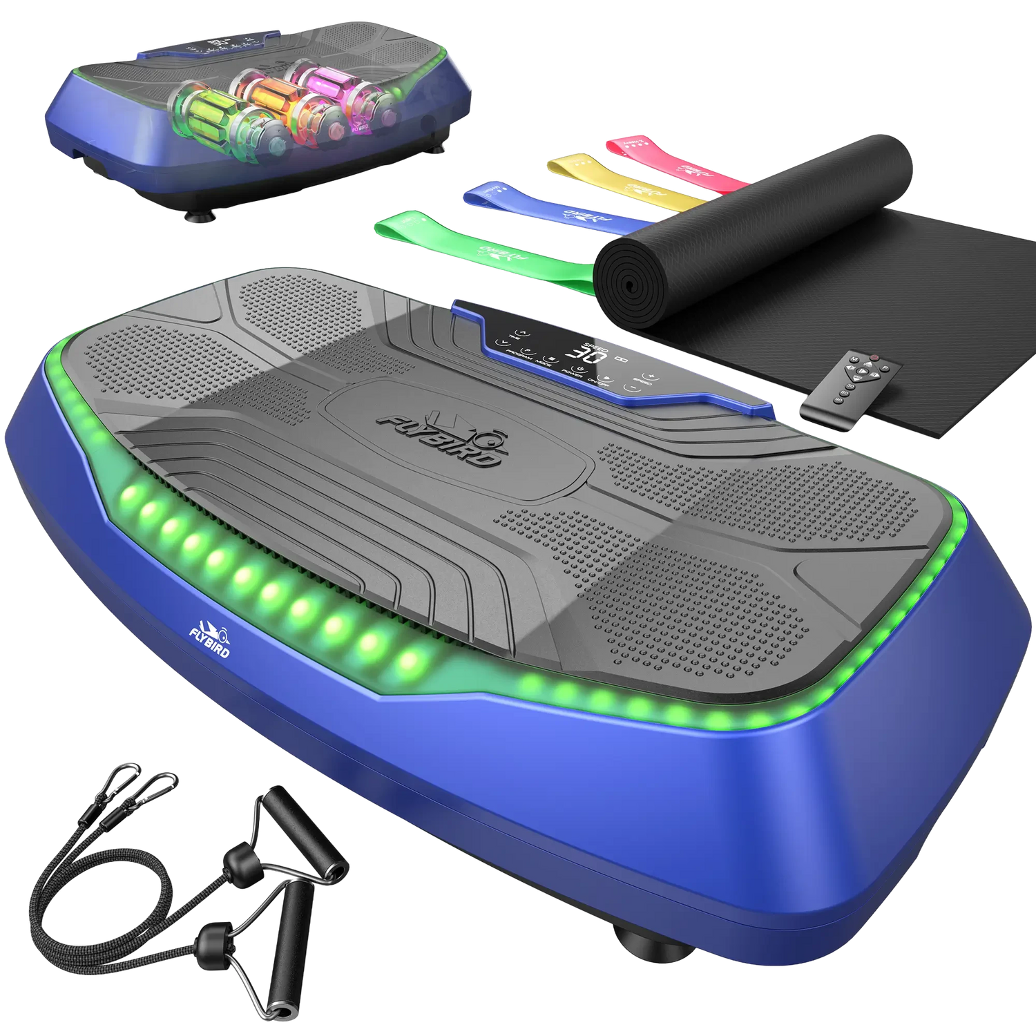 FED Fitness Flybird VP3 4D Triple Motors Vibration Plate