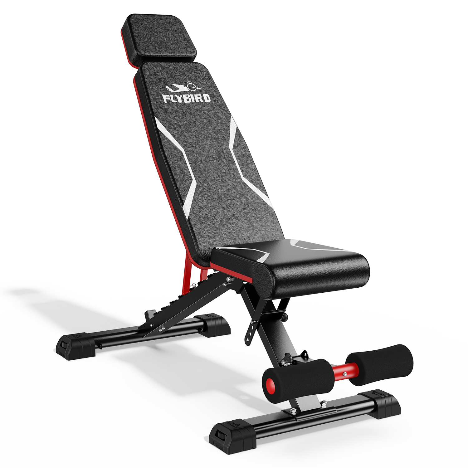 Flybird WB3 Foldable Adjustable Bench With Headrest – FED Fitness