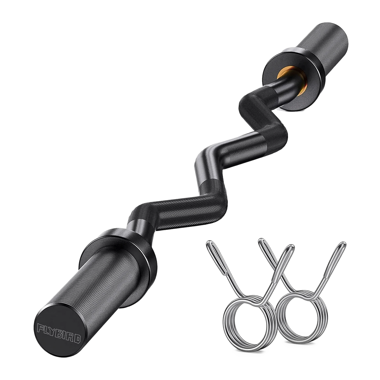Flybird Olympic EZ Curl Bar 47"