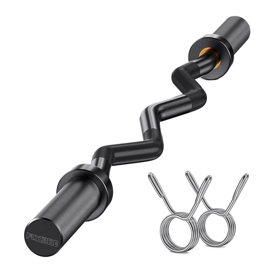 Flybird Olympic EZ Curl Bar 47"
