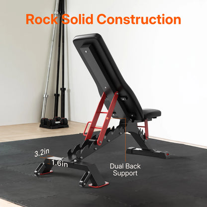 FLYBIRD Owl Select Adjustable Weight Bench