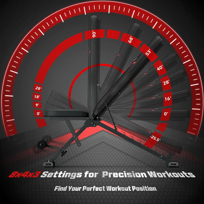Flybird Adjustable Utility Weight Bench