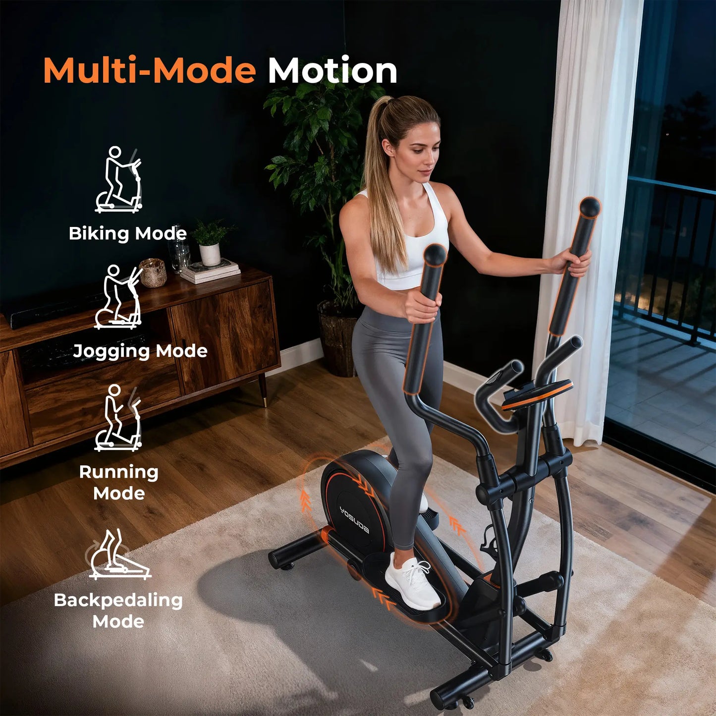 Yosuda EM1 Long-Stride Magnetic Elliptical Machine
