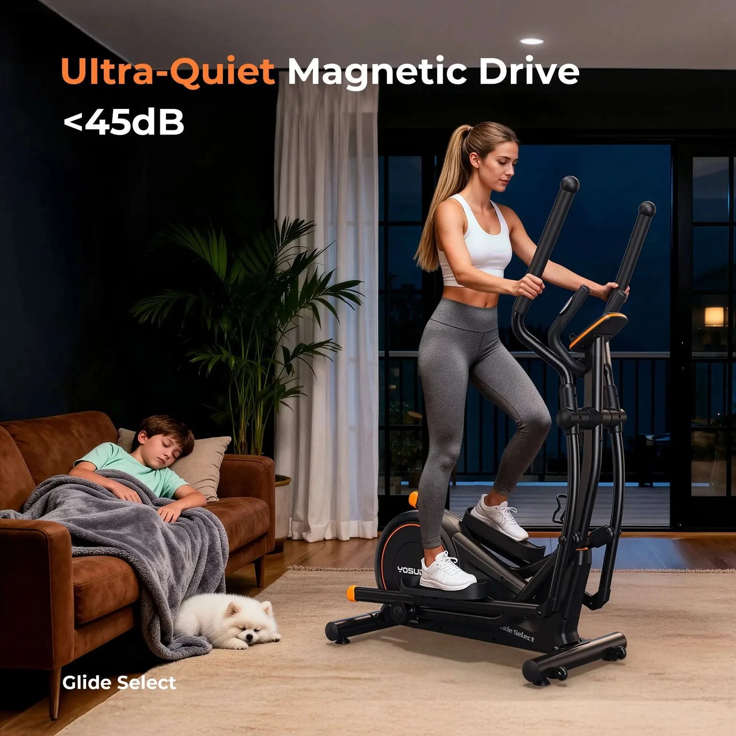 Yosuda EM1 Long-Stride Magnetic Elliptical Machine
