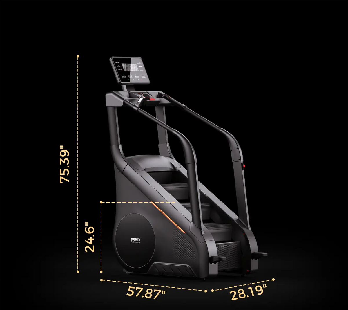 Staircase Exercise Machine FED Fitness SC2 Stair Climber Machine Ultra