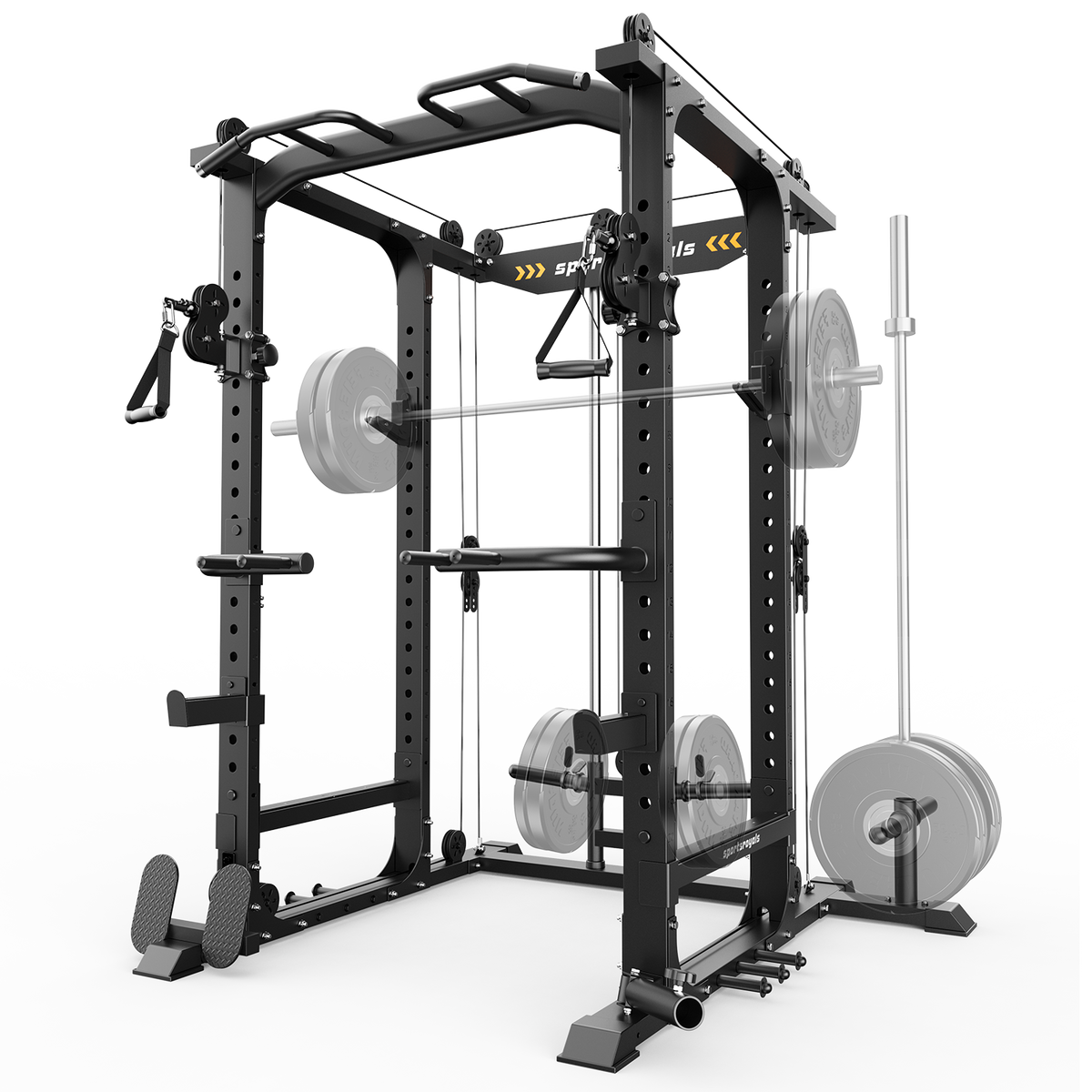 Heavy-Duty Power Rack | Functional Trainer – FED Fitness