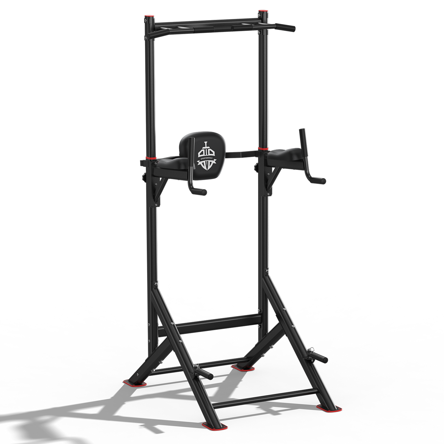 Sportsroyals Power Tower Pull Up Bar Station with Triangle Base