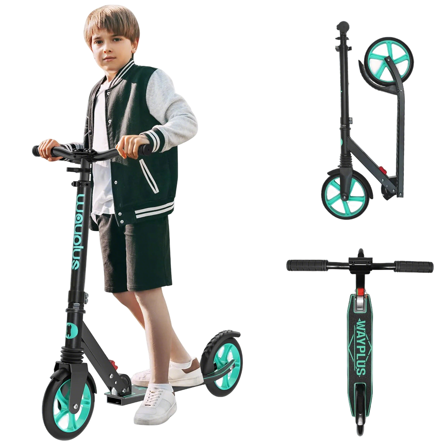 Wayplus Adjustable Foldable Kick Scooter