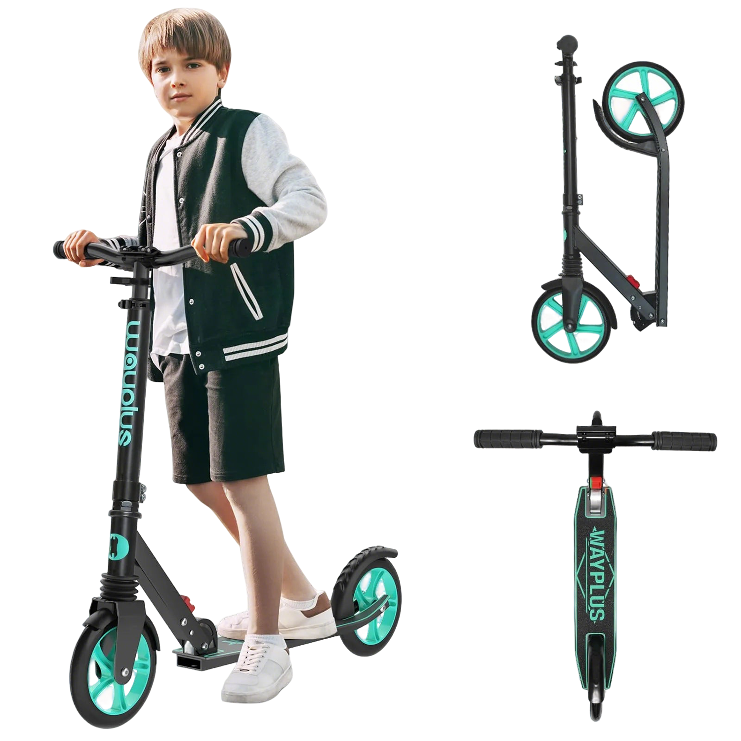 FED Fitness Wayplus KS1 Adjustable Foldable Kick Scooter