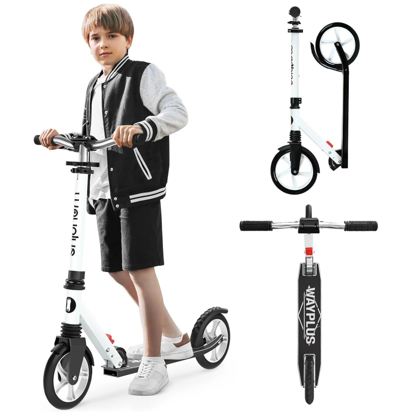 Wayplus Adjustable Foldable Kick Scooter