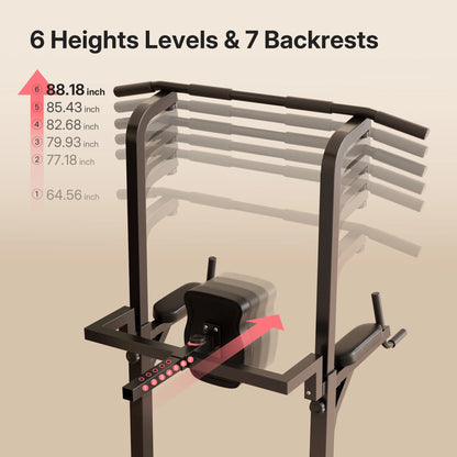 SPORTSROYALS Eagle Multi-function Pull-up Power Tower