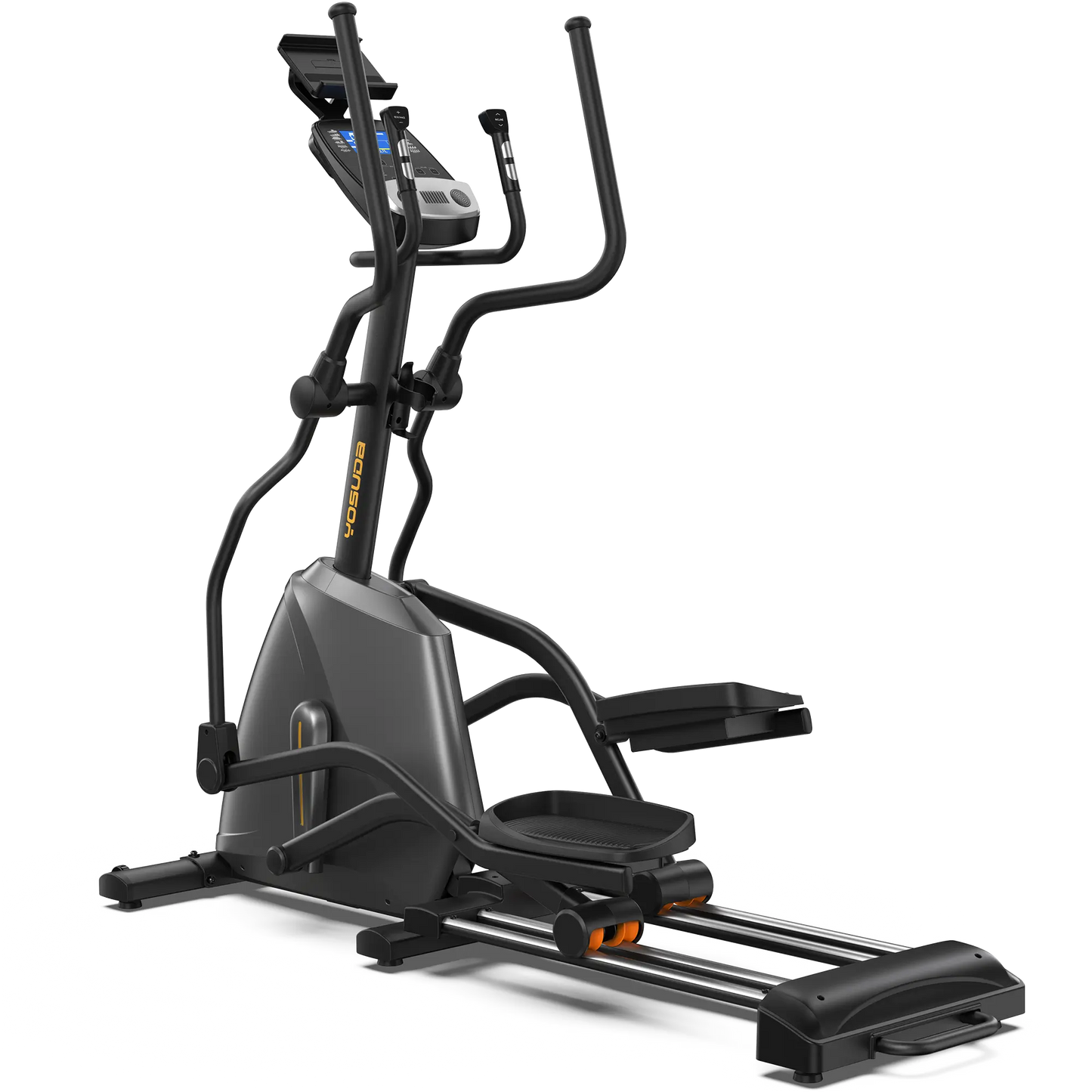 Elliptical trainer on a white background
