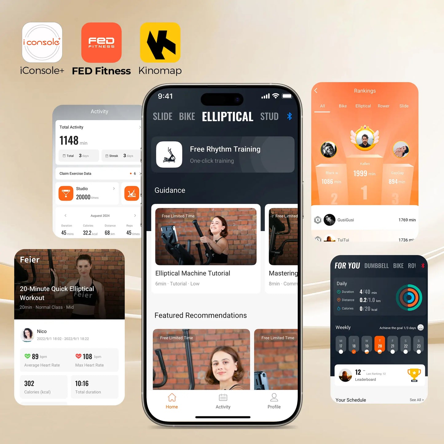 Yosuda EM2 Electromagnetic Elliptical Machine