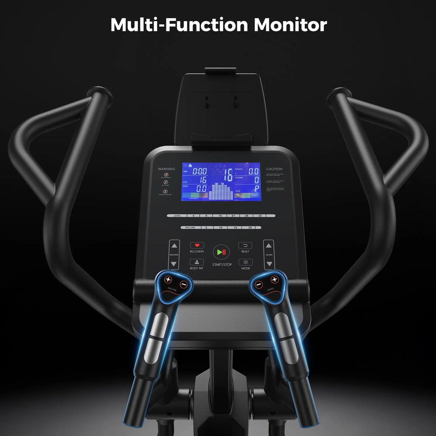 FED Fitness EM3 Front-Drive Elliptical Machine Ultra