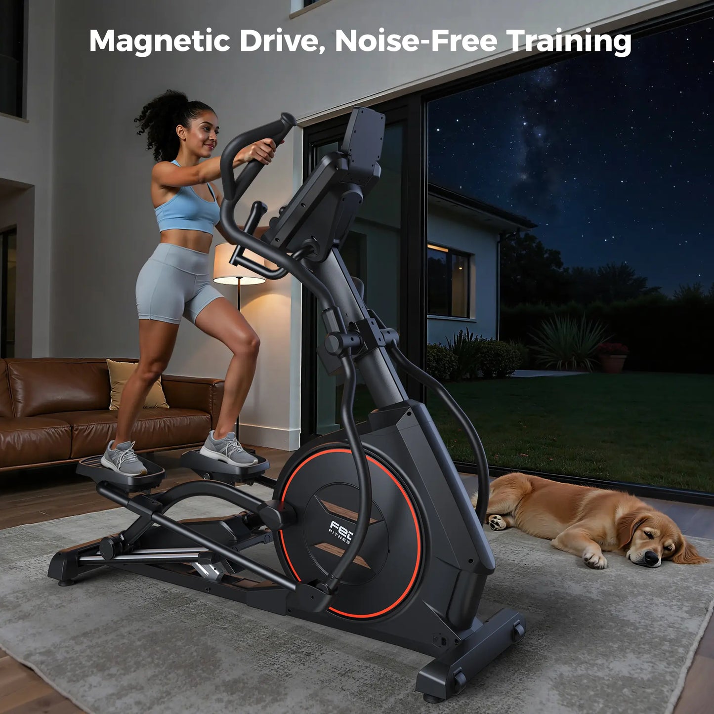 FED Fitness EM3 Front-Drive Elliptical Machine Ultra
