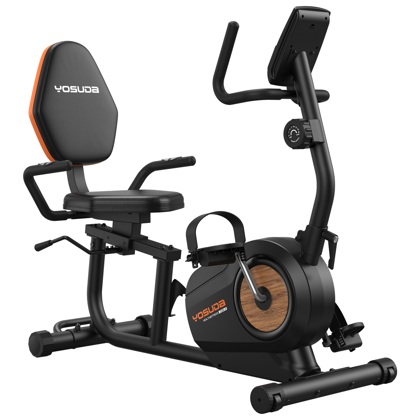 Yosuda RE2 Magnetic Recumbent Bike With Resistance Bands