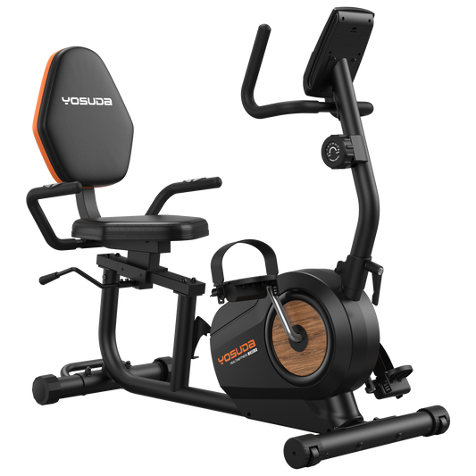 Yosuda RE2 Magnetic Recumbent Bike With Resistance Bands