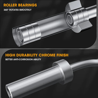 Flybird Olympic EZ Curl Bar 47"
