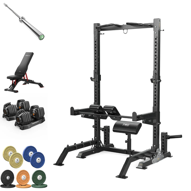 Garage Gym Bundle - Complete Setup