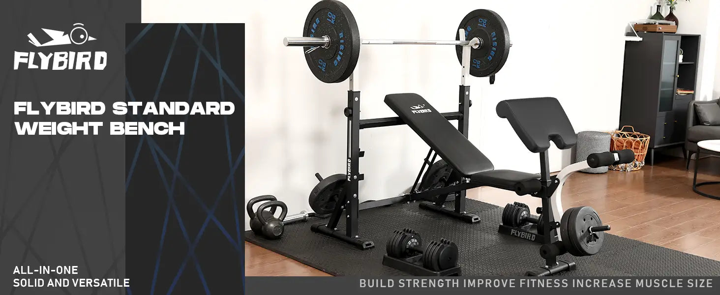 flybird standard bench press-39inch