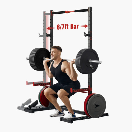Flybird Squat Rack with Pull-Up Bar
