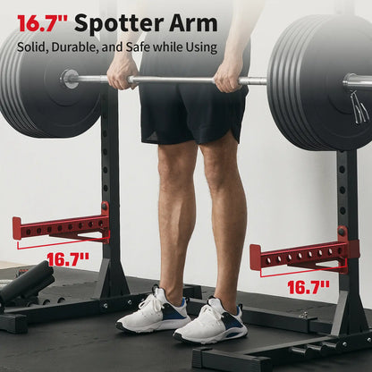 Flybird Squat Rack with Pull-Up Bar