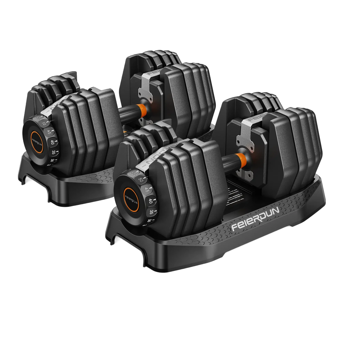 FED Fitness Feierdun Series DB1 Quick Adjustable Dumbbell 52.5LBS
