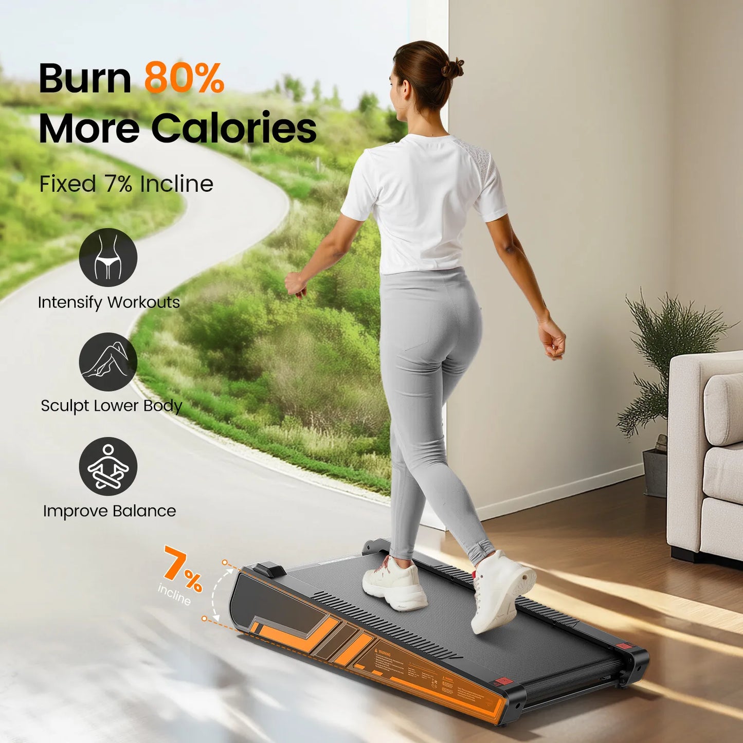 Repower Space-Saving Walking Pad